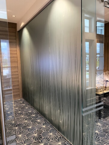 Custom Frosted Etched Vinyl